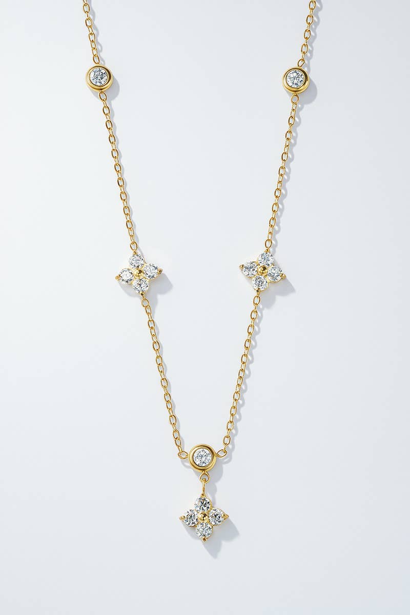 Twinkle Little Star necklace - Yellow Gold
