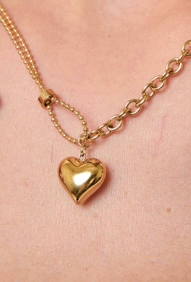Love Me Forever necklace - Gold