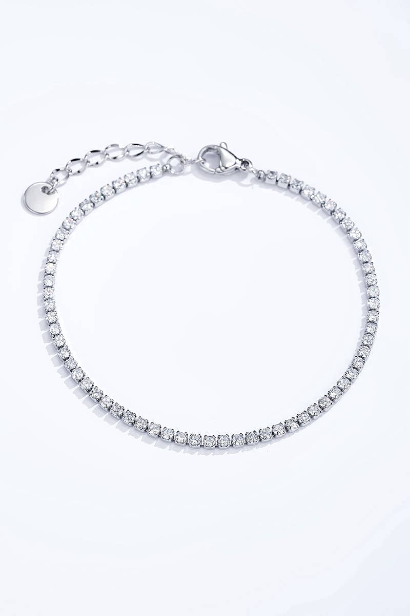 Tennis Bracelet - Silver