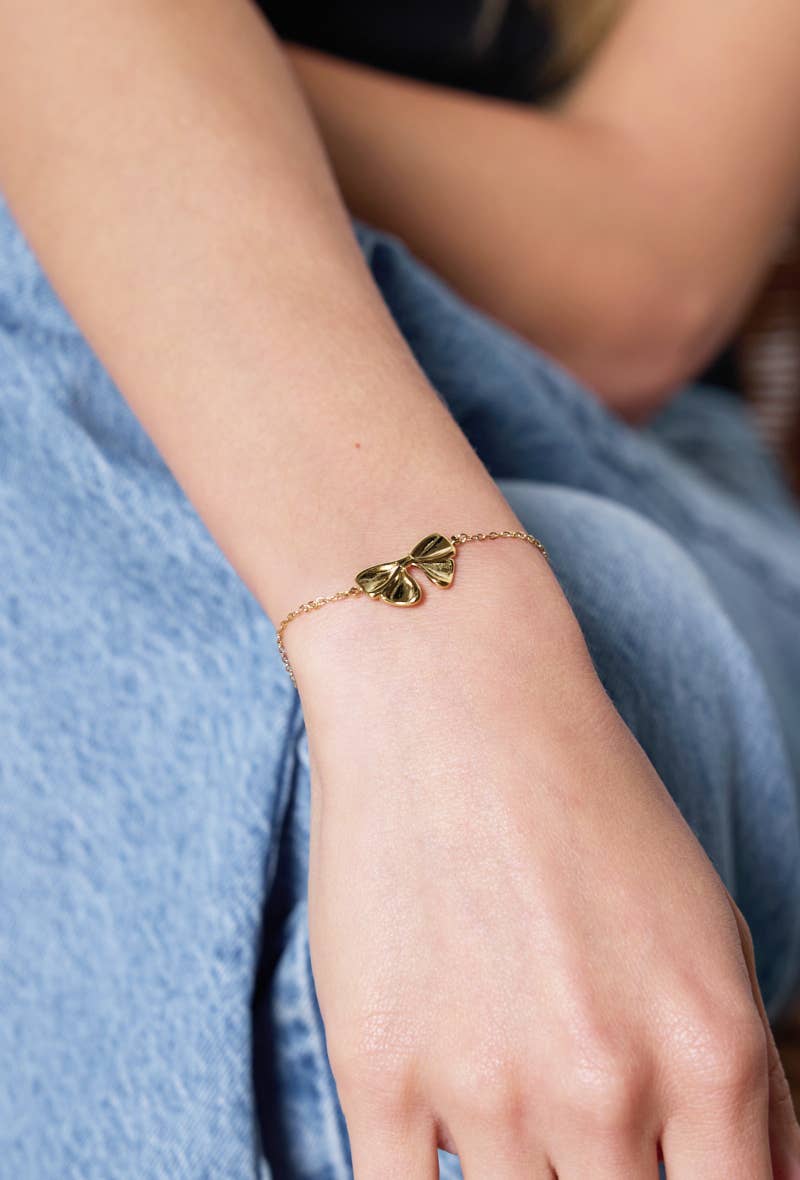 Bow bracelet - Yellow Gold