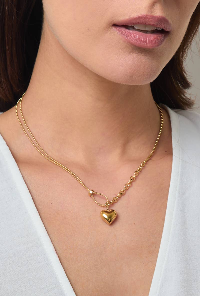 Love Me Forever necklace - Gold