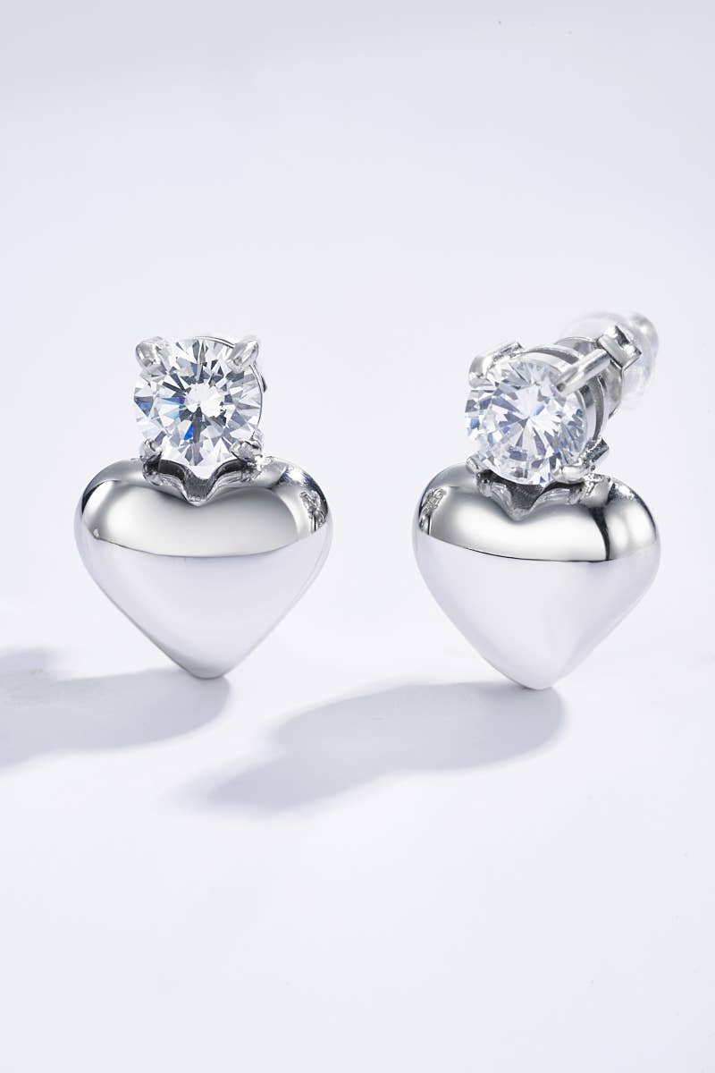 Love Me Forever earrings - Silver